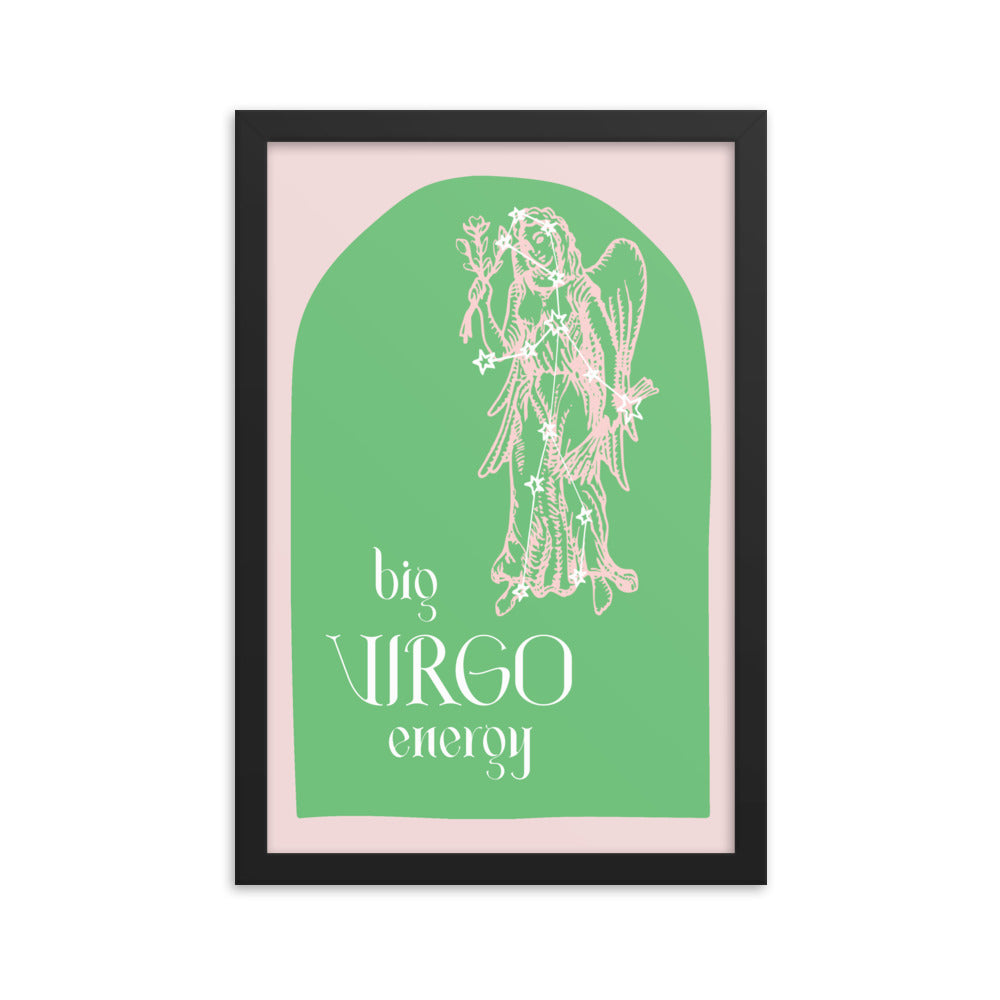 Big Virgo Energy Constellation Wall Poster Print