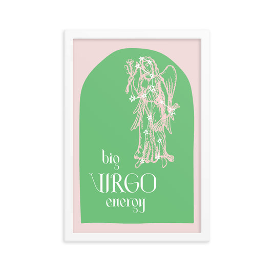 Big Virgo Energy Constellation Wall Poster Print