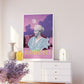 Lilac Goddess Ancient Aesthetic Poster