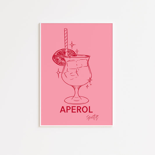Aperol Spritz Wall Poster