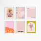 Pink and Beige Gallery Wall Set of Prints