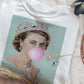 Bubble-Gum Queen Elizabeth Unisex Sweatshirt