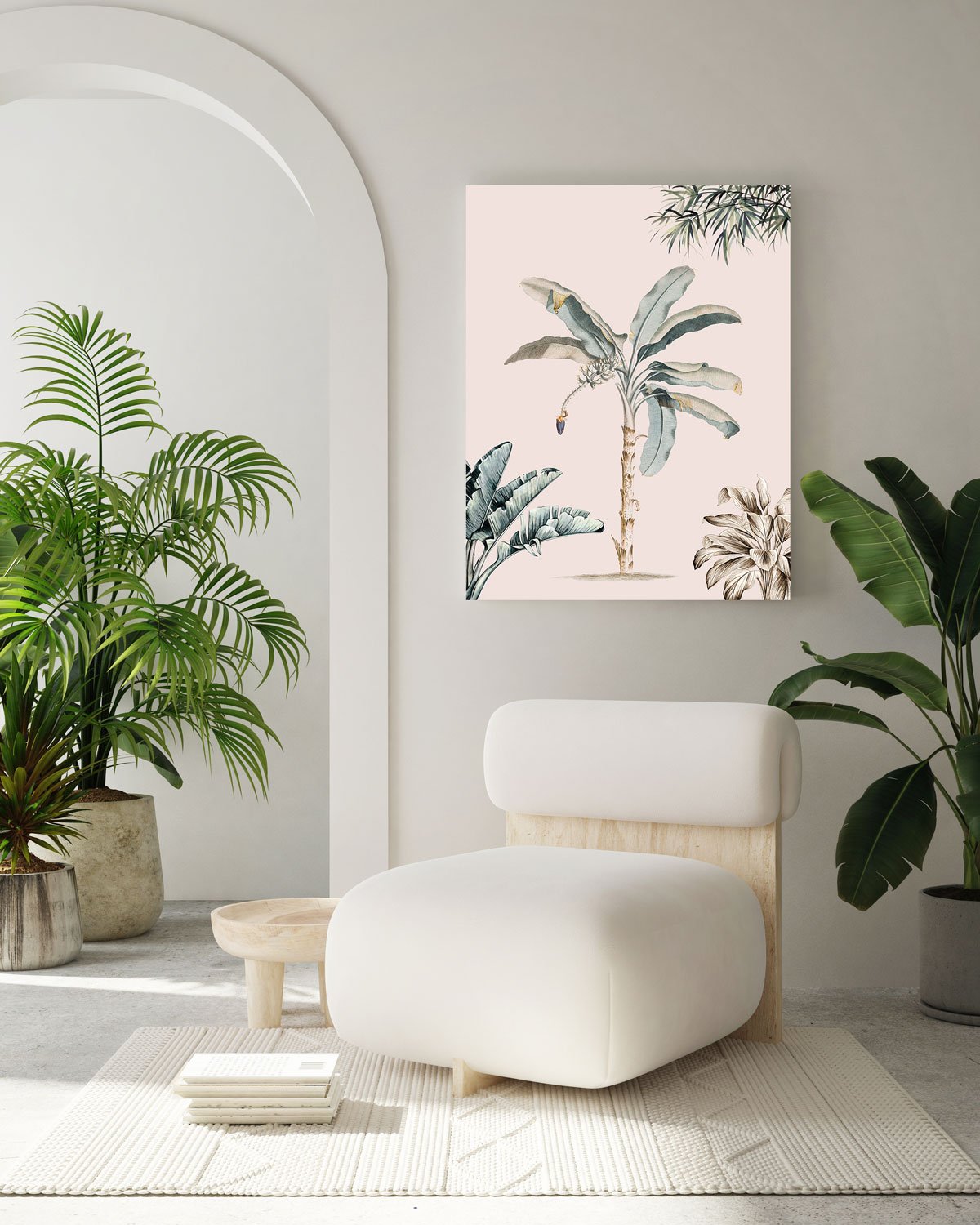 Tropical Plants Canvas - Ready to hang