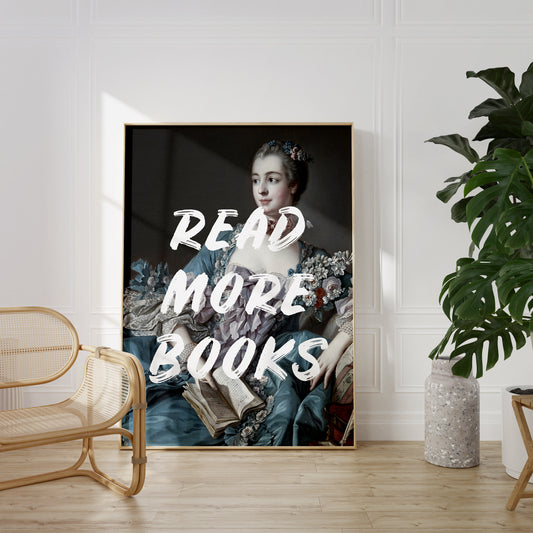 Read More Books Wall Poster