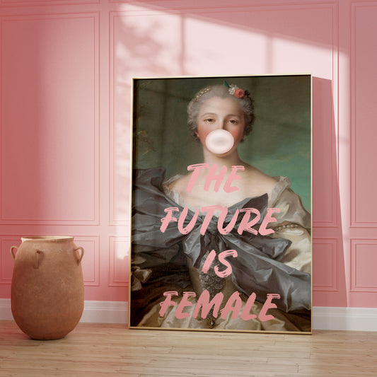 The Future is Female Print