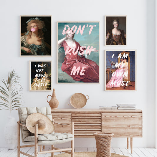 Printable Altered Art Gallery Wall Set