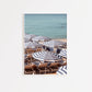 Riviera Beach Umbrellas Poster II
