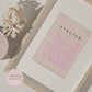 Pink and Beige Atelier Nordic Pastel Poster