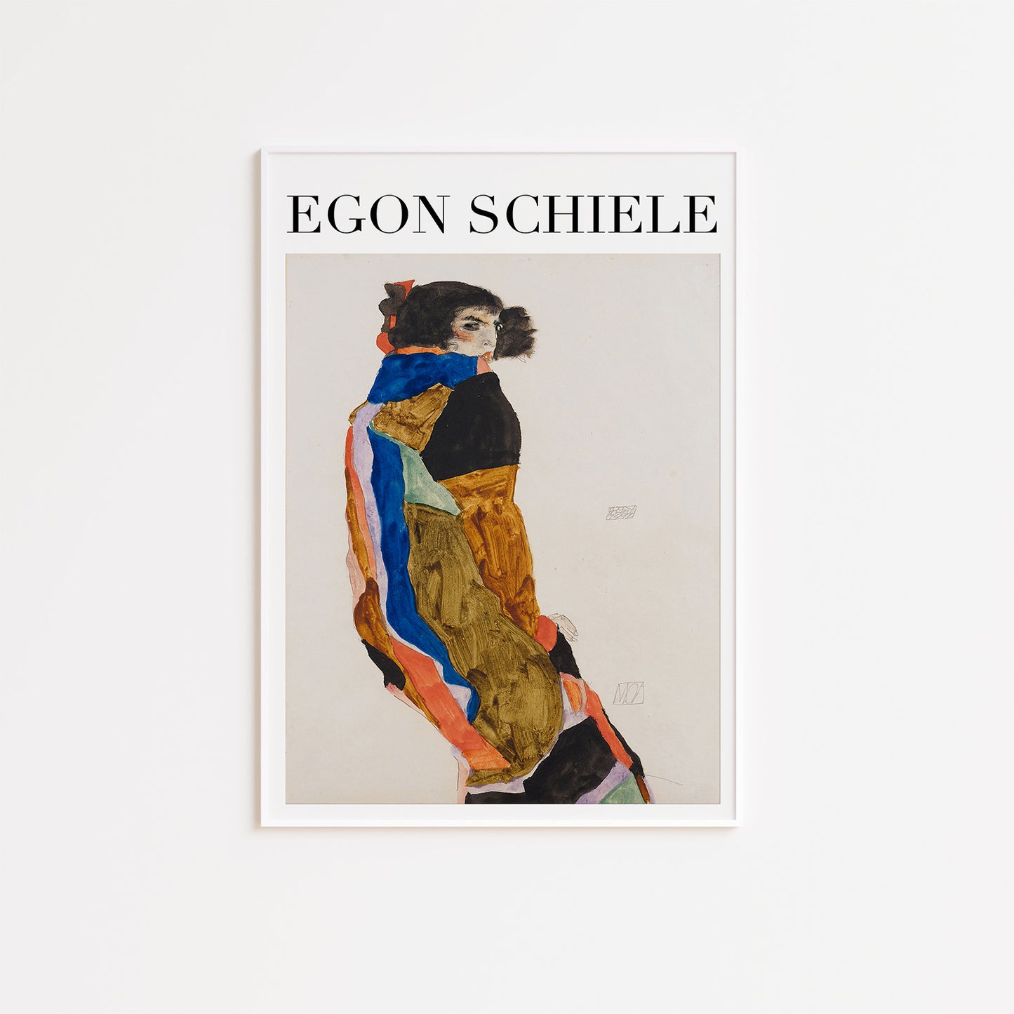 Egon Schiele Art Poster
