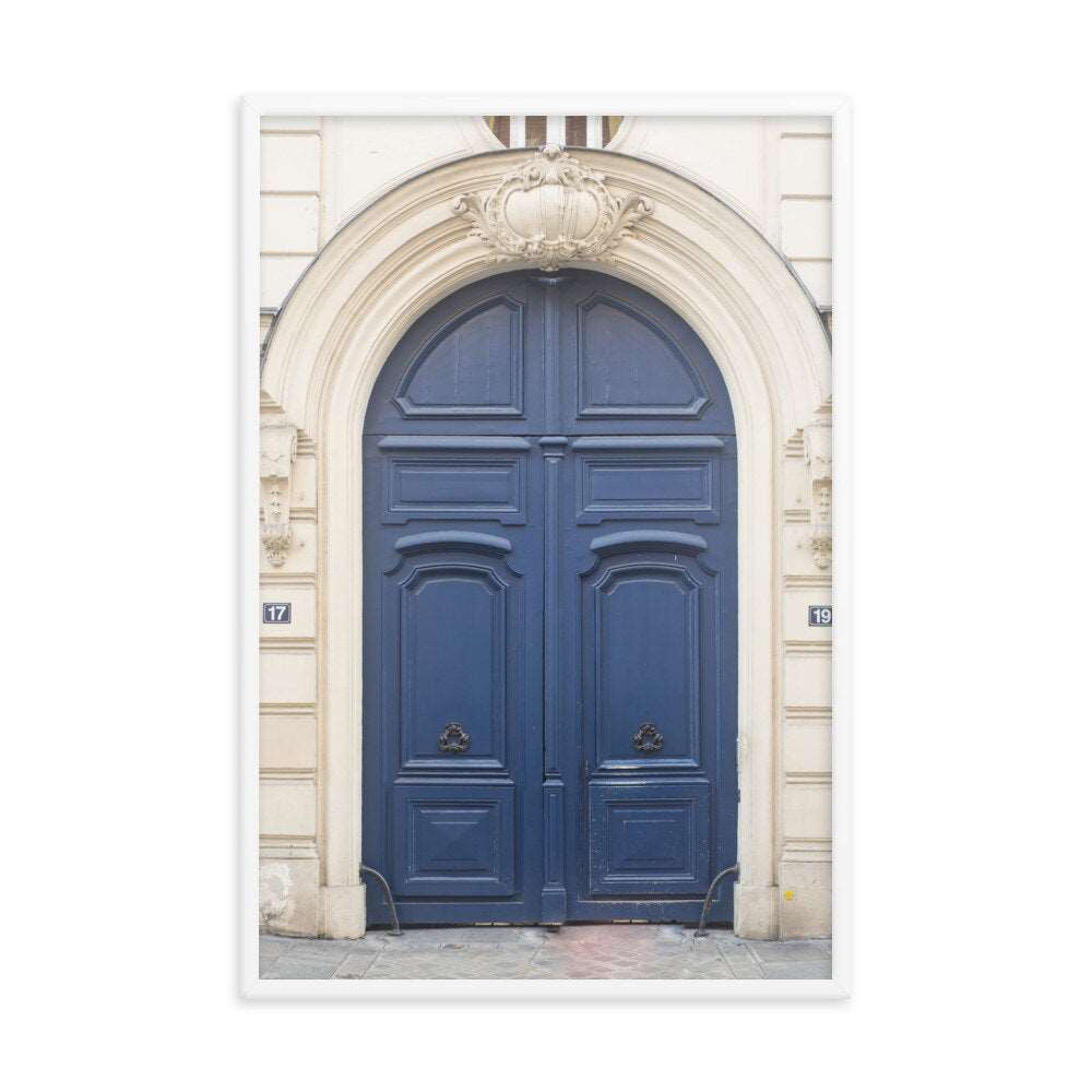 Blue Doors Paris Wall Print