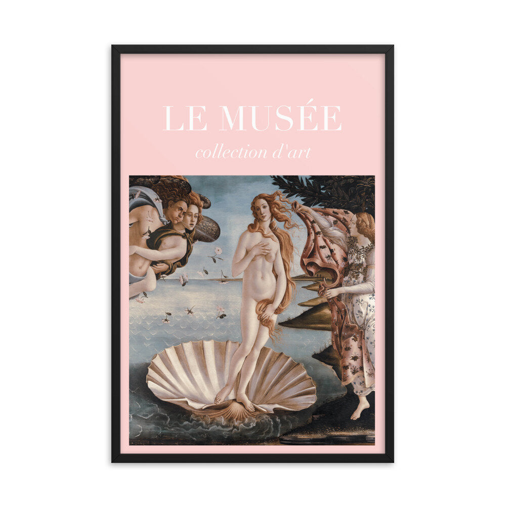 The Birth of Venus Exhibition Poster