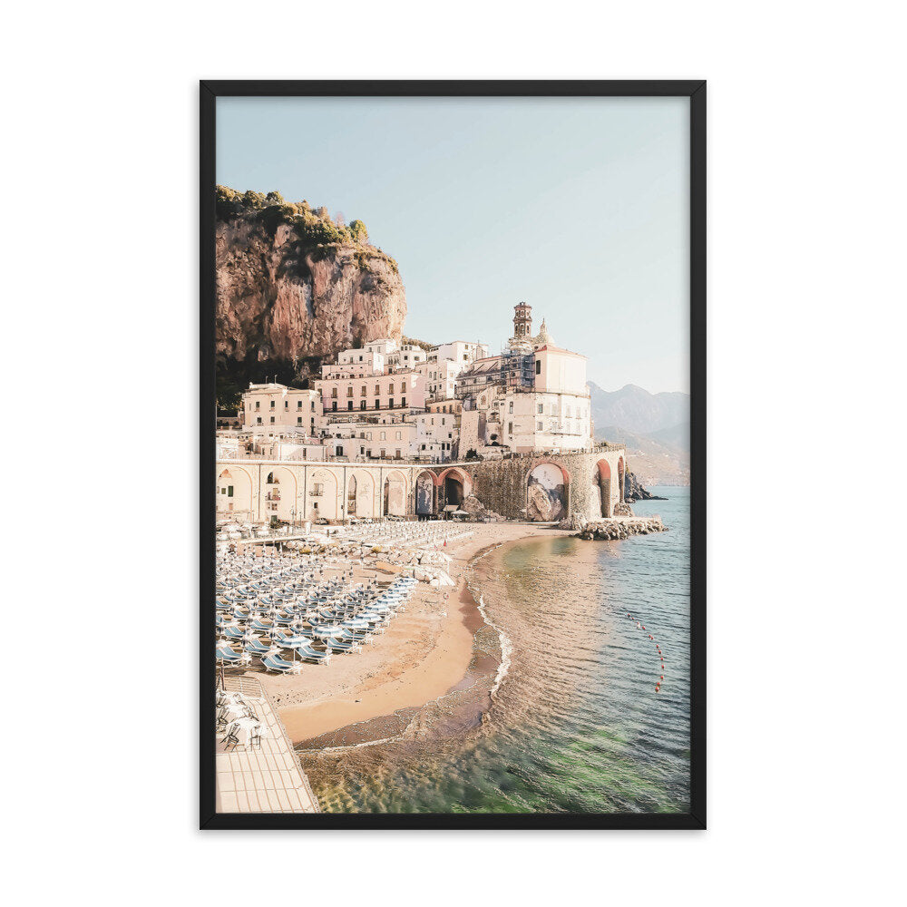 Italian Beach Poster