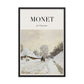 Monet 'La Charette' Exhibition Style Wall Poster