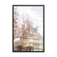 Pink Paris in Spring Wall Poster Print