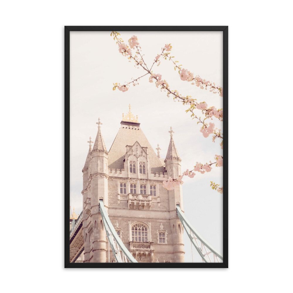 Tower Bridge London Photographic Wall Poster Print