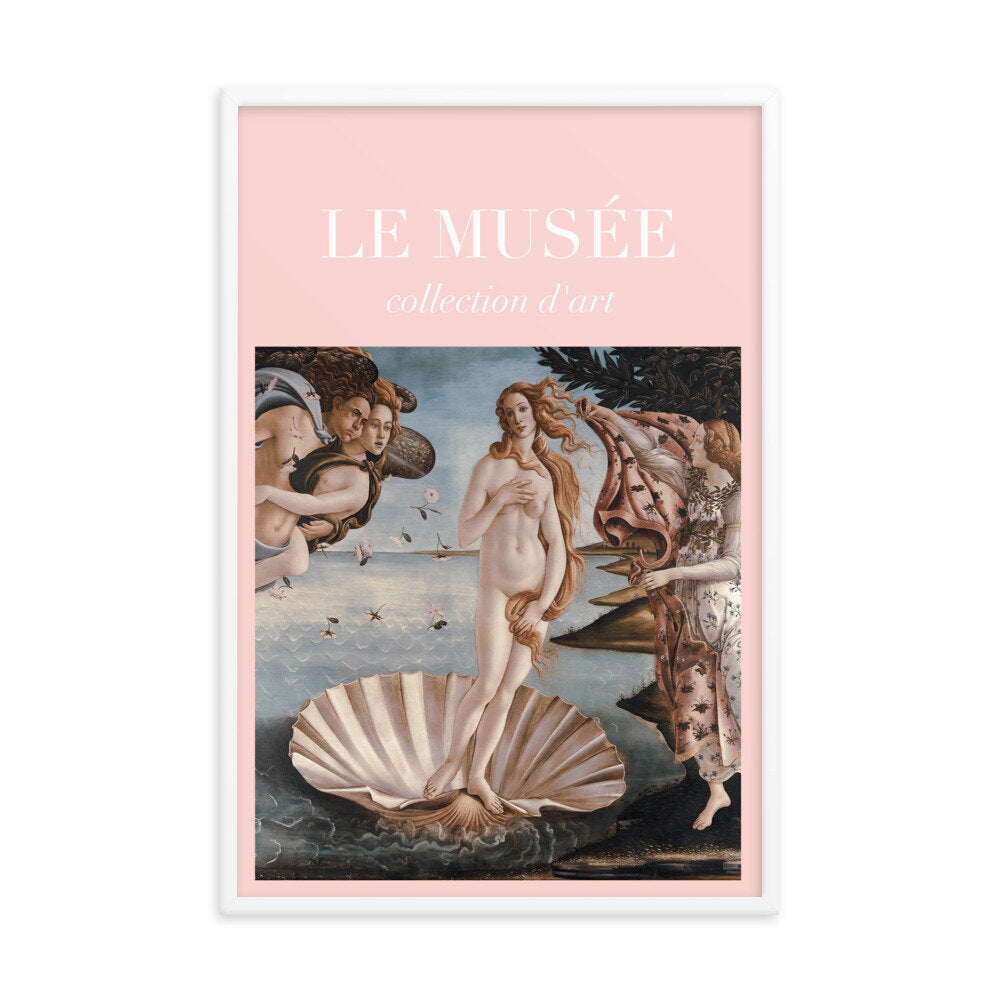 The Birth of Venus Exhibition Poster