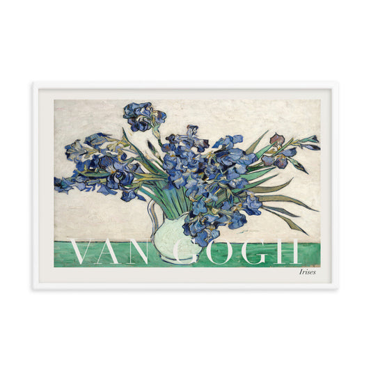 Van Gogh Irises Poster - Horizontal