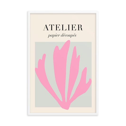 Pink Atelier Wall Poster