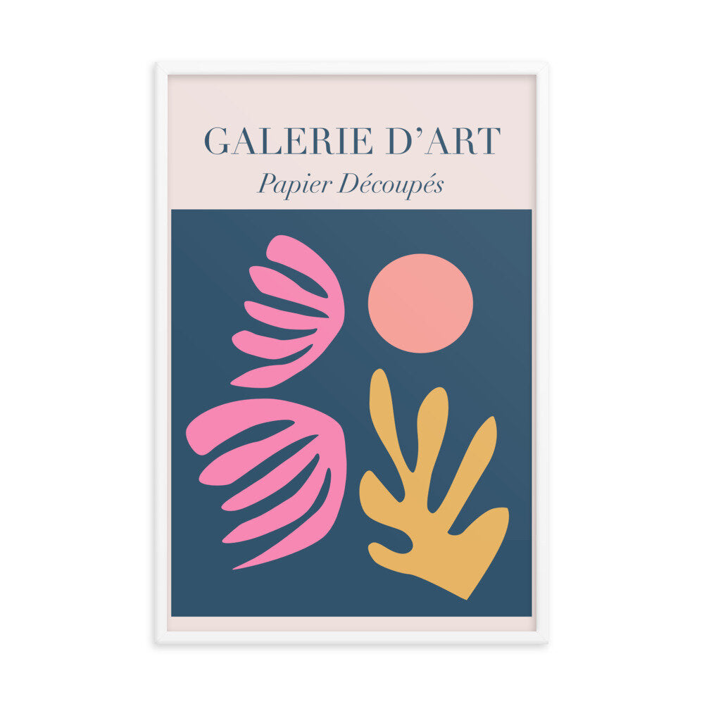 Galerie D'Art Matisse Style Wall Poster Print