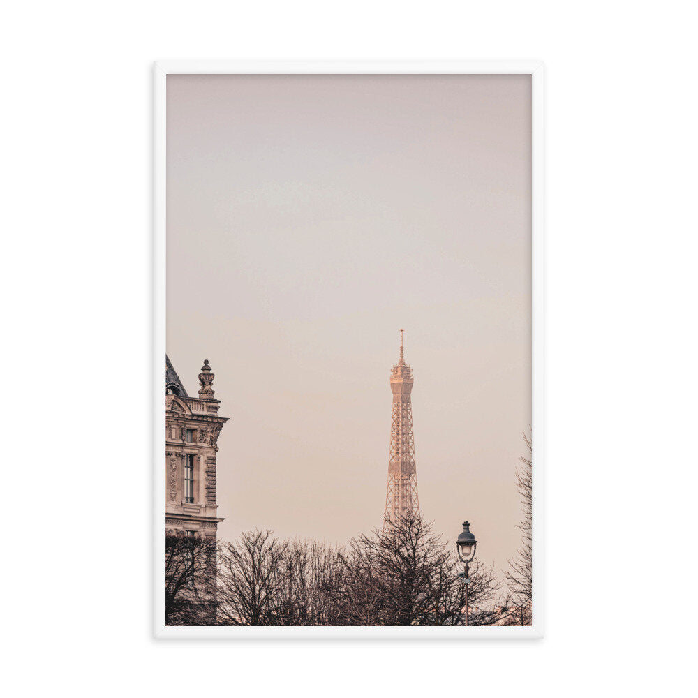 Eiffel Tower Photographic Wall Poster Print
