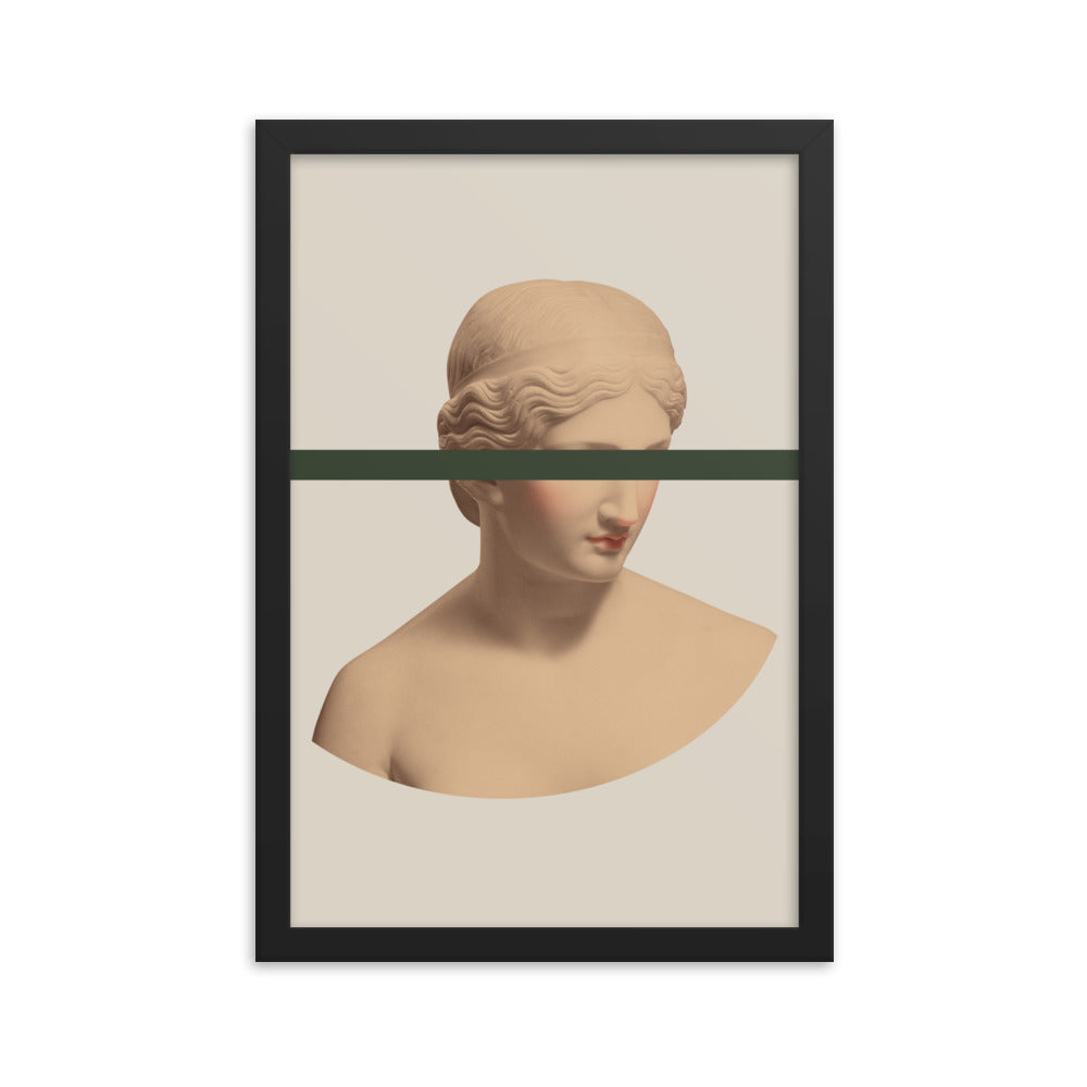 Framed goddess print