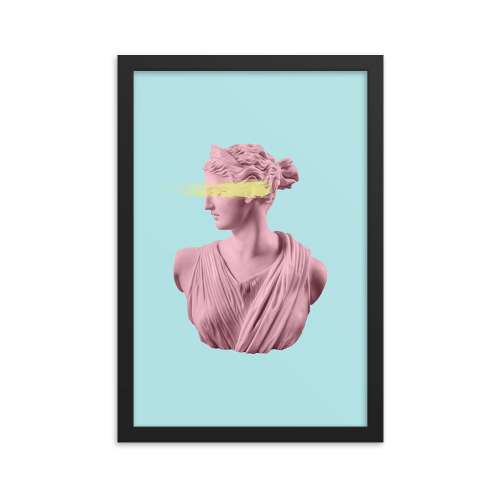 Framed Artemis print