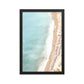 French Riviera Aerial Beach Photographic Wall Poster Print