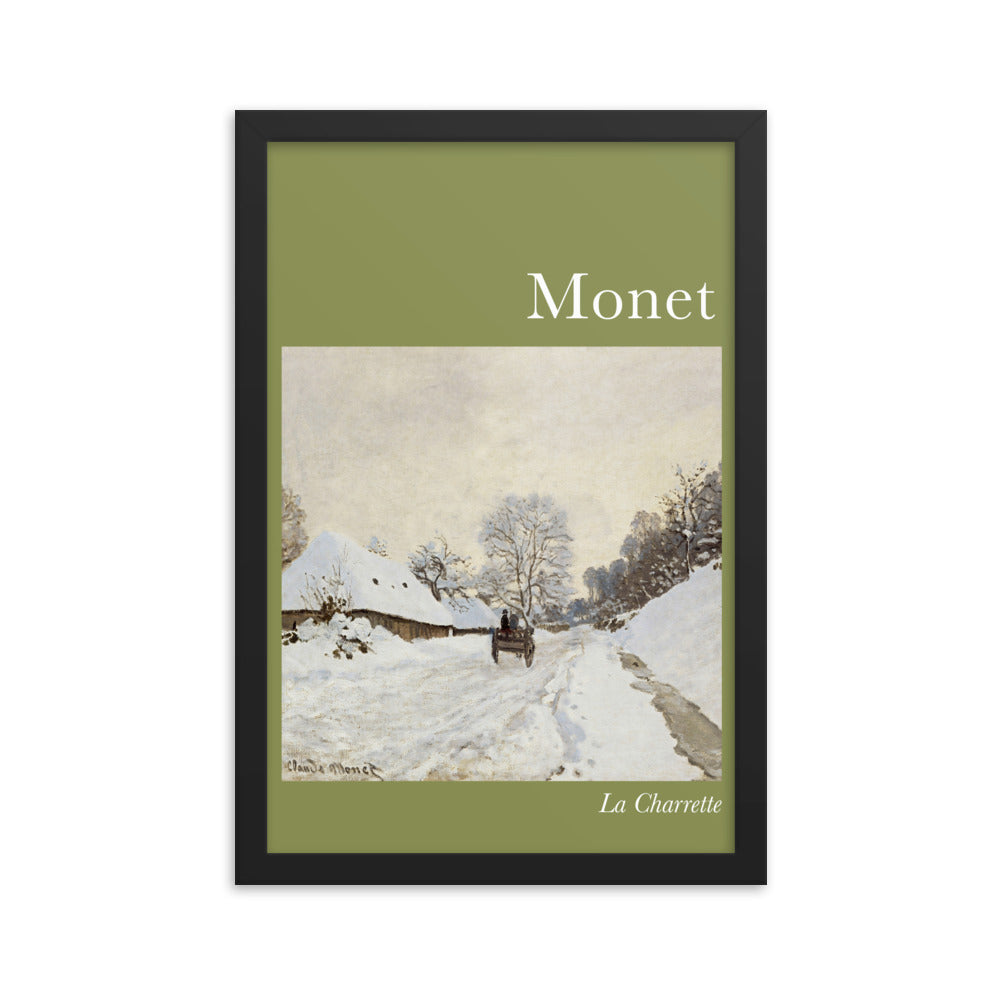 Green Monet Poster