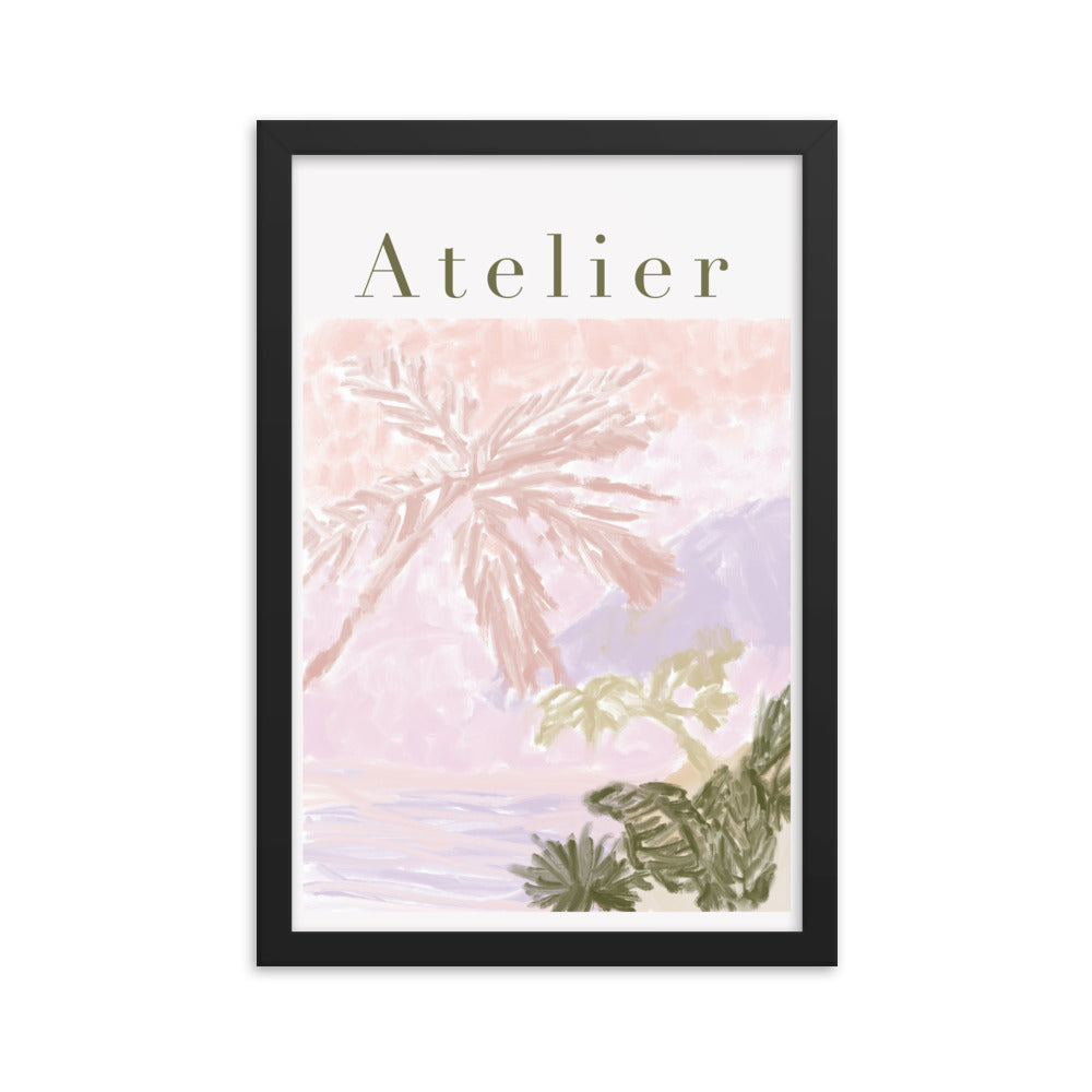 Illustrated Jungle Printed Wall Poster