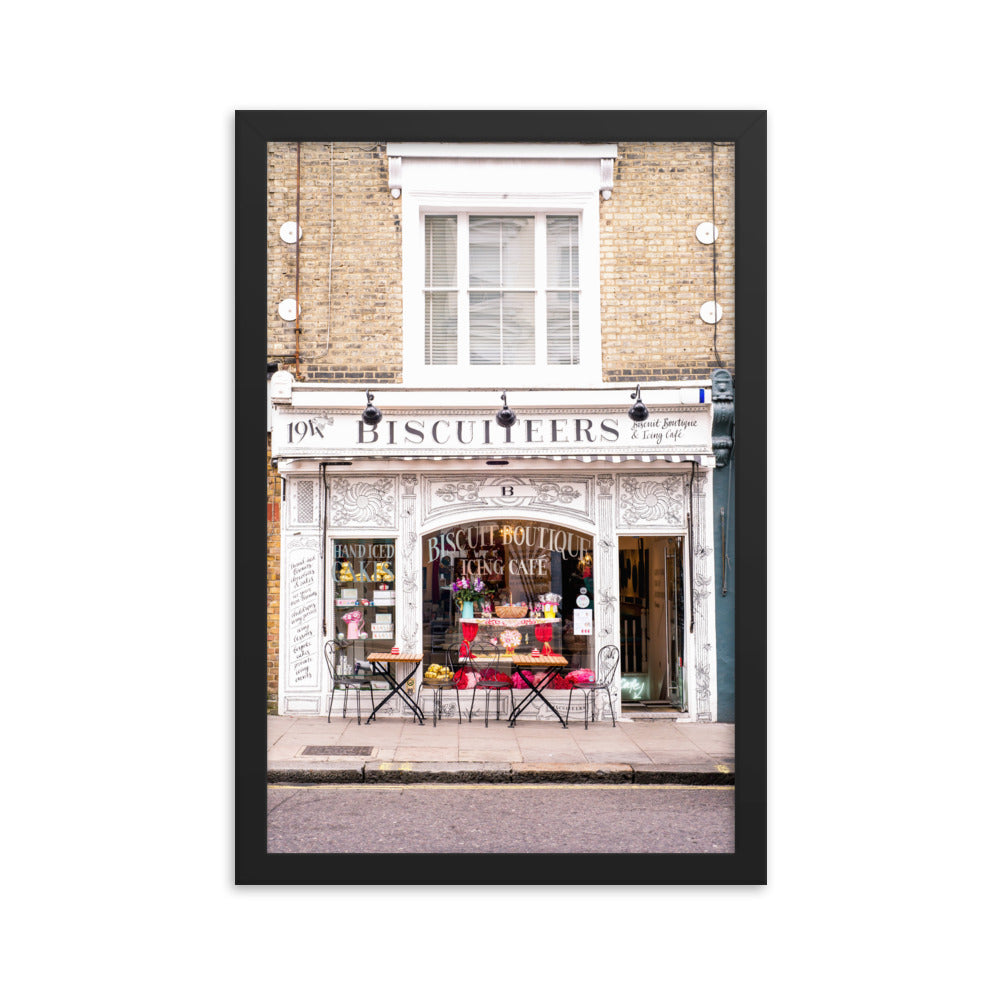 London Cafe Photographic Poster