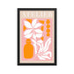 Orange and Pink Atelier Poster