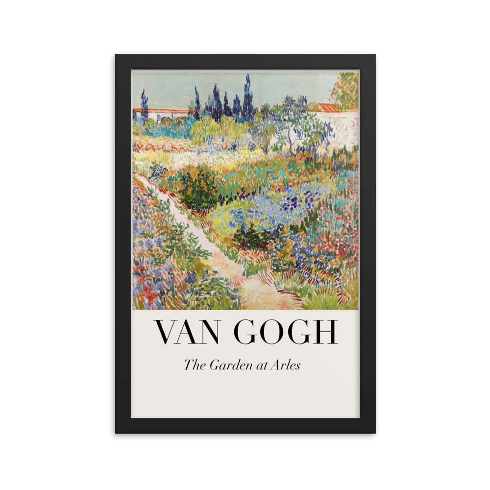 Van Gogh 'The Garden at Arles' Poster