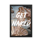 Venus Get Naked Altered Art Wall Poster