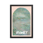 Beige and Green Monet Poster