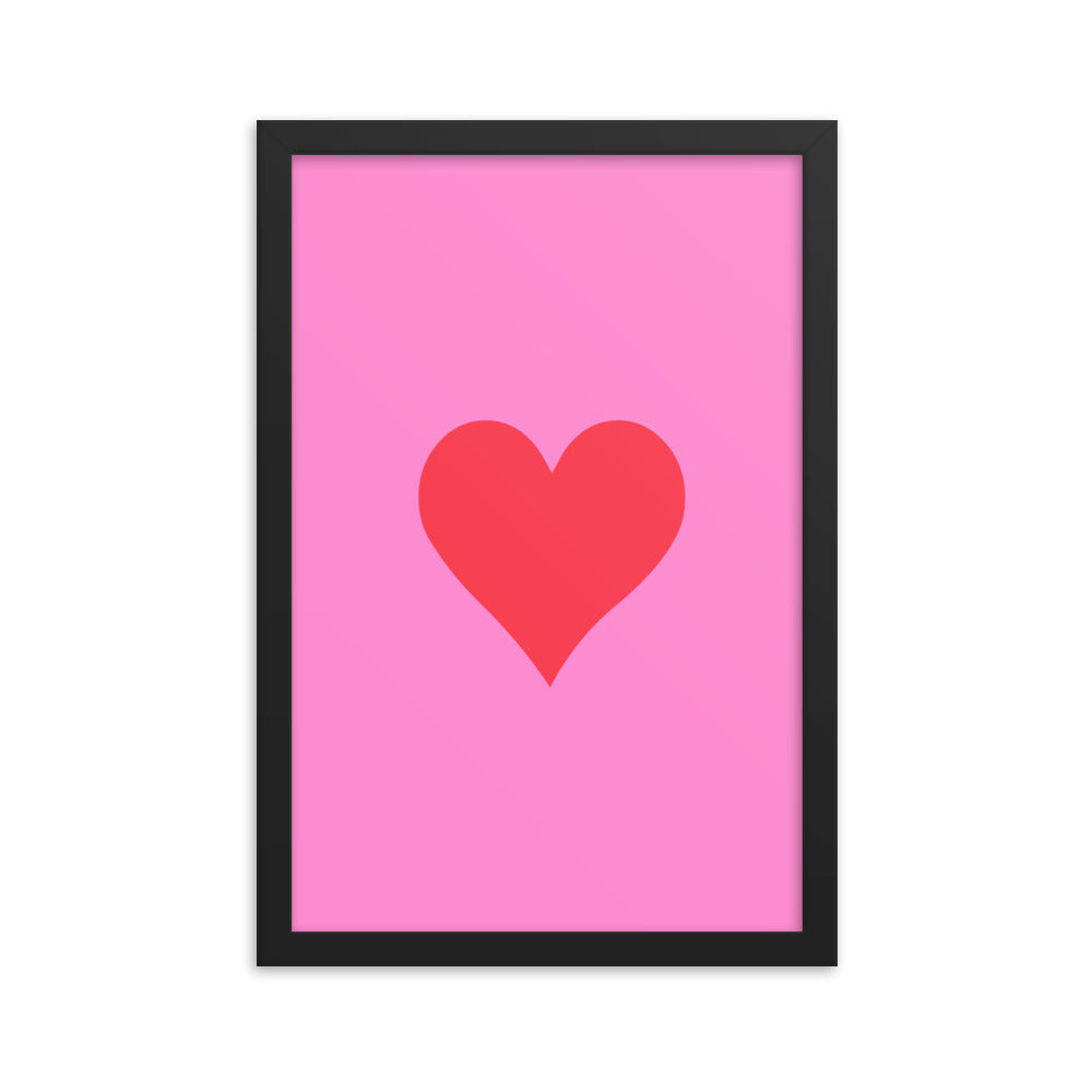 Love Heart Poster