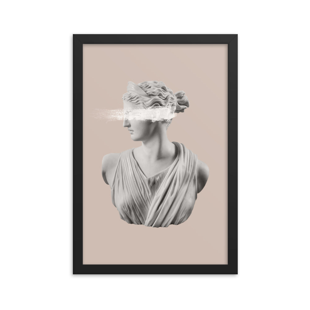 Brown Artemis Grecian Poster