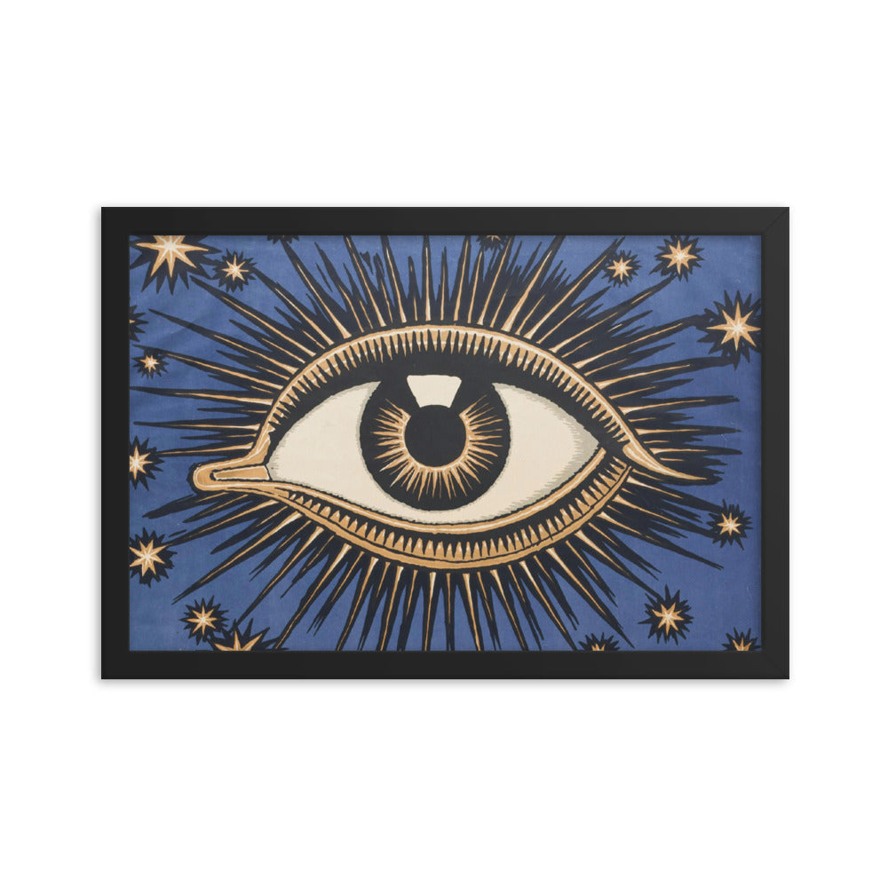 All Seeing Evil Eye Wall Poster