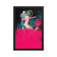 Hot Pink Marie-Antoinette Altered Art Poster