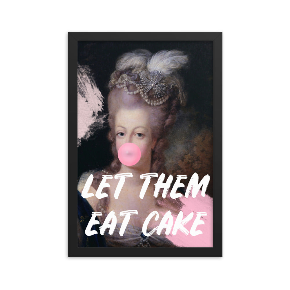 Bubble-Gum Marie-Antoinette Let Them Eat Cake Print