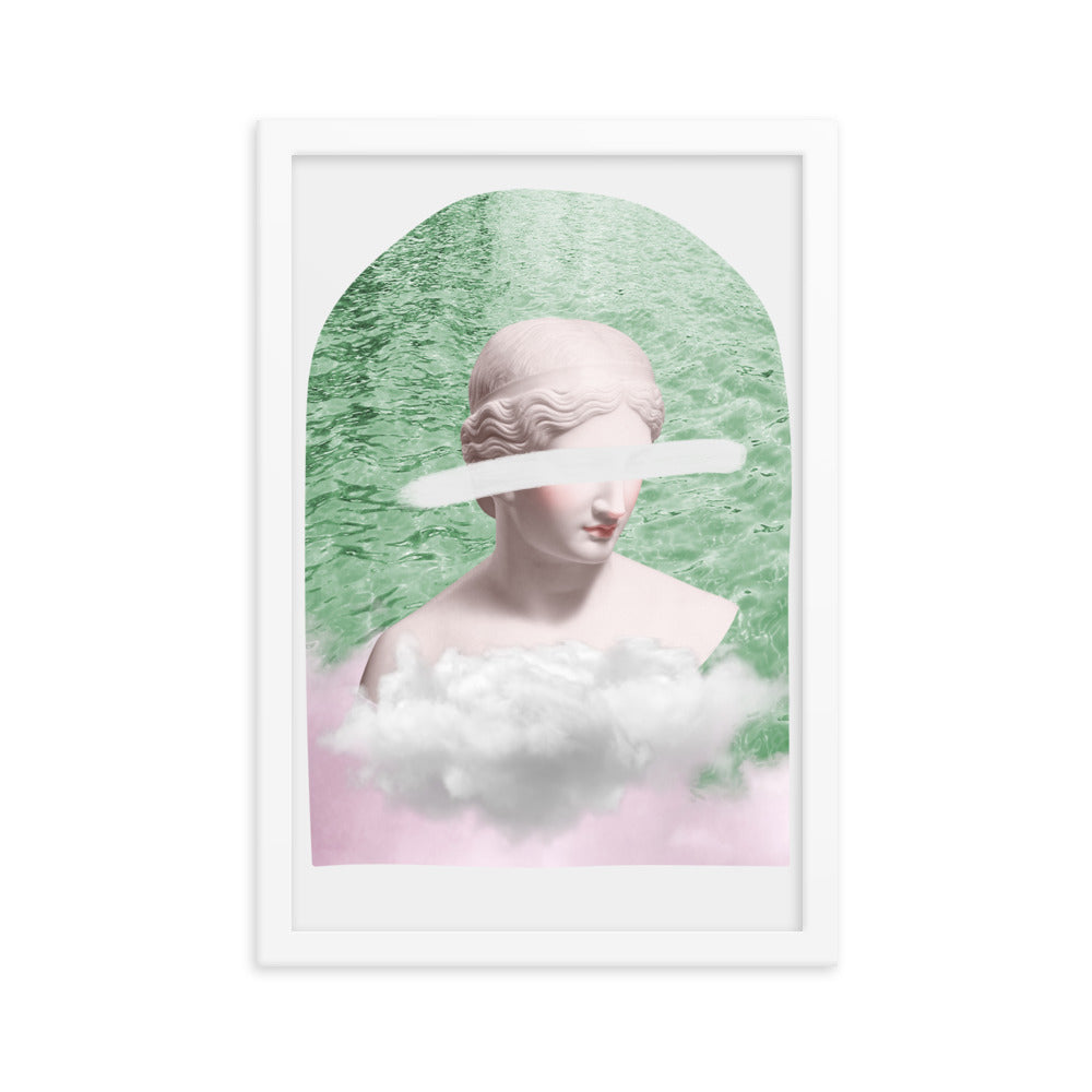 Goddess collage print