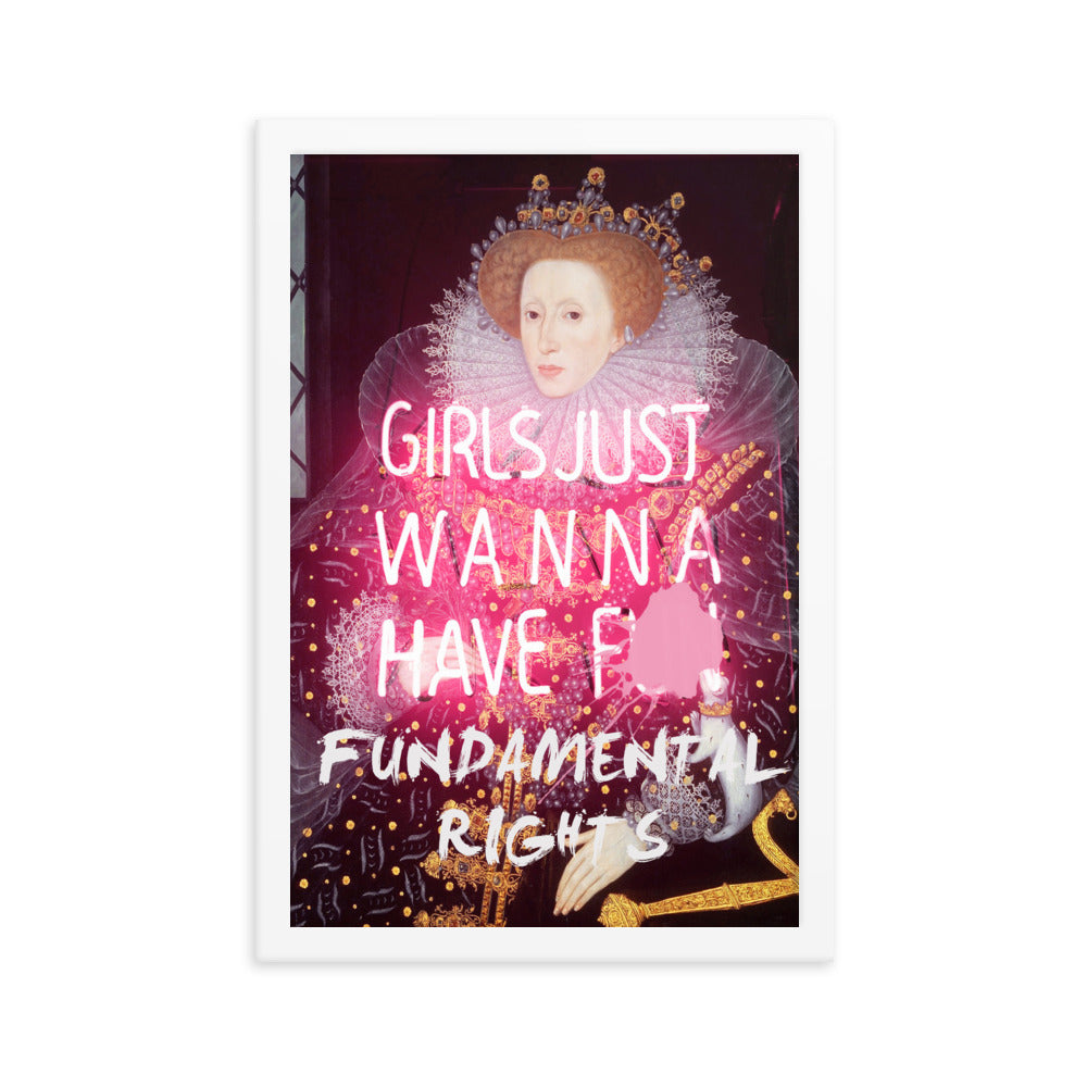 Feminist Altered Art Poster