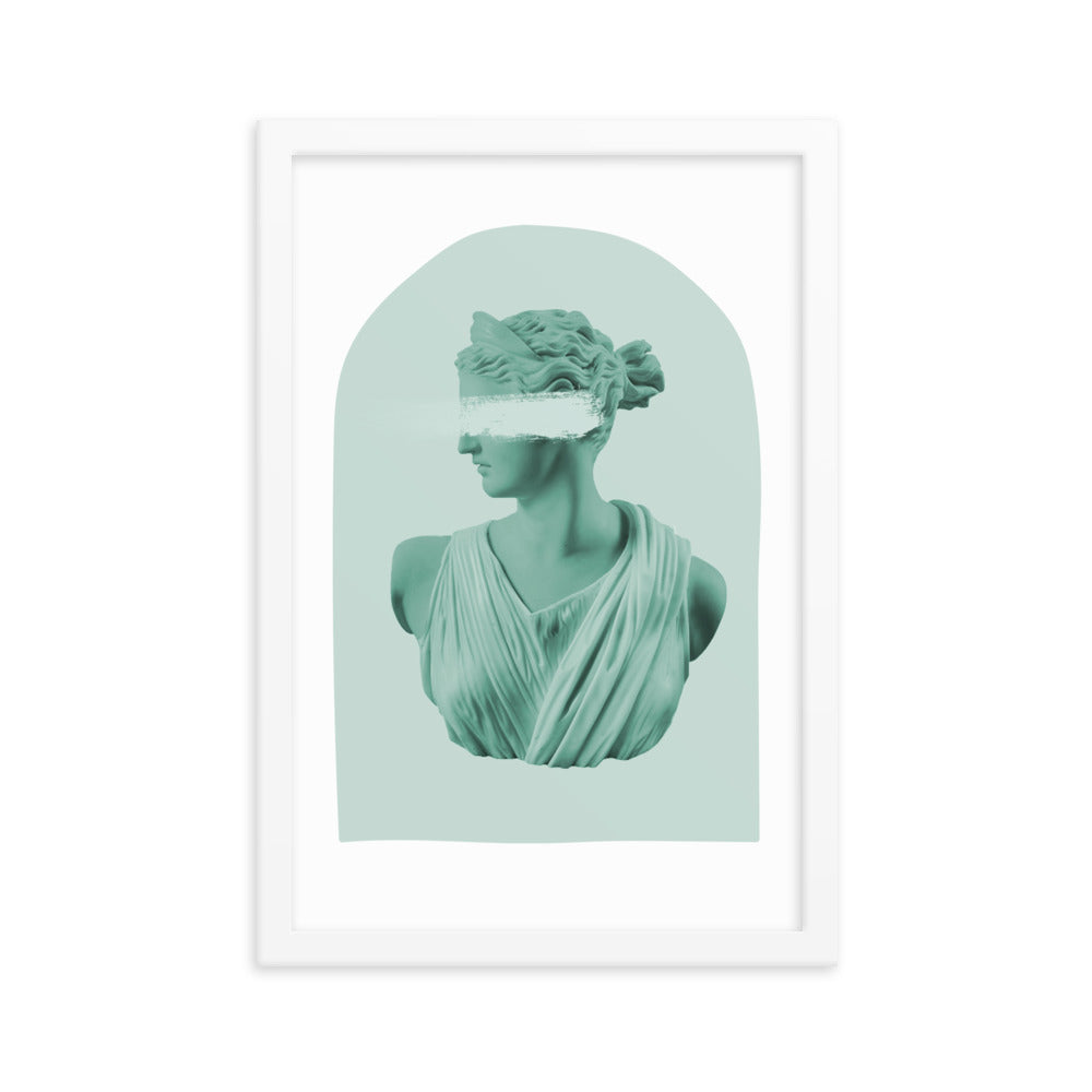 Mint Artemis Ancient Aesthetic Wall Poster Print