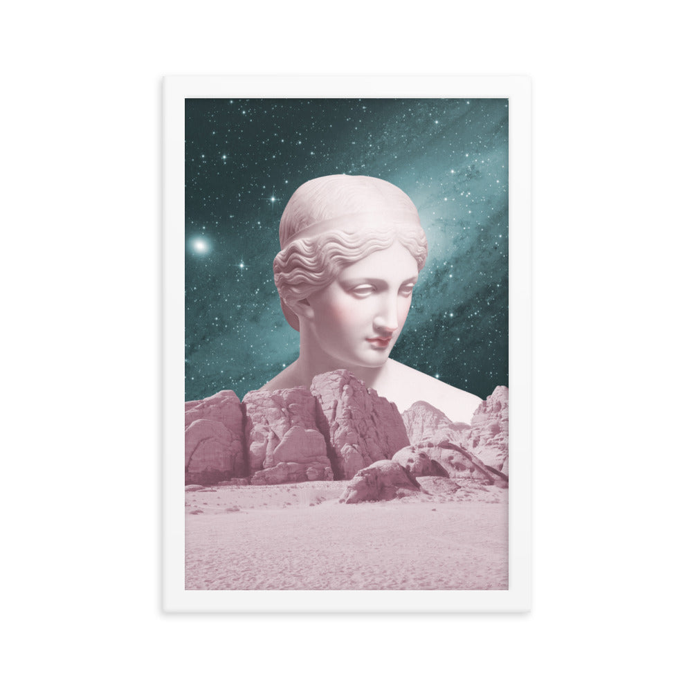 Space Goddess Ancient Aesthetic Poster