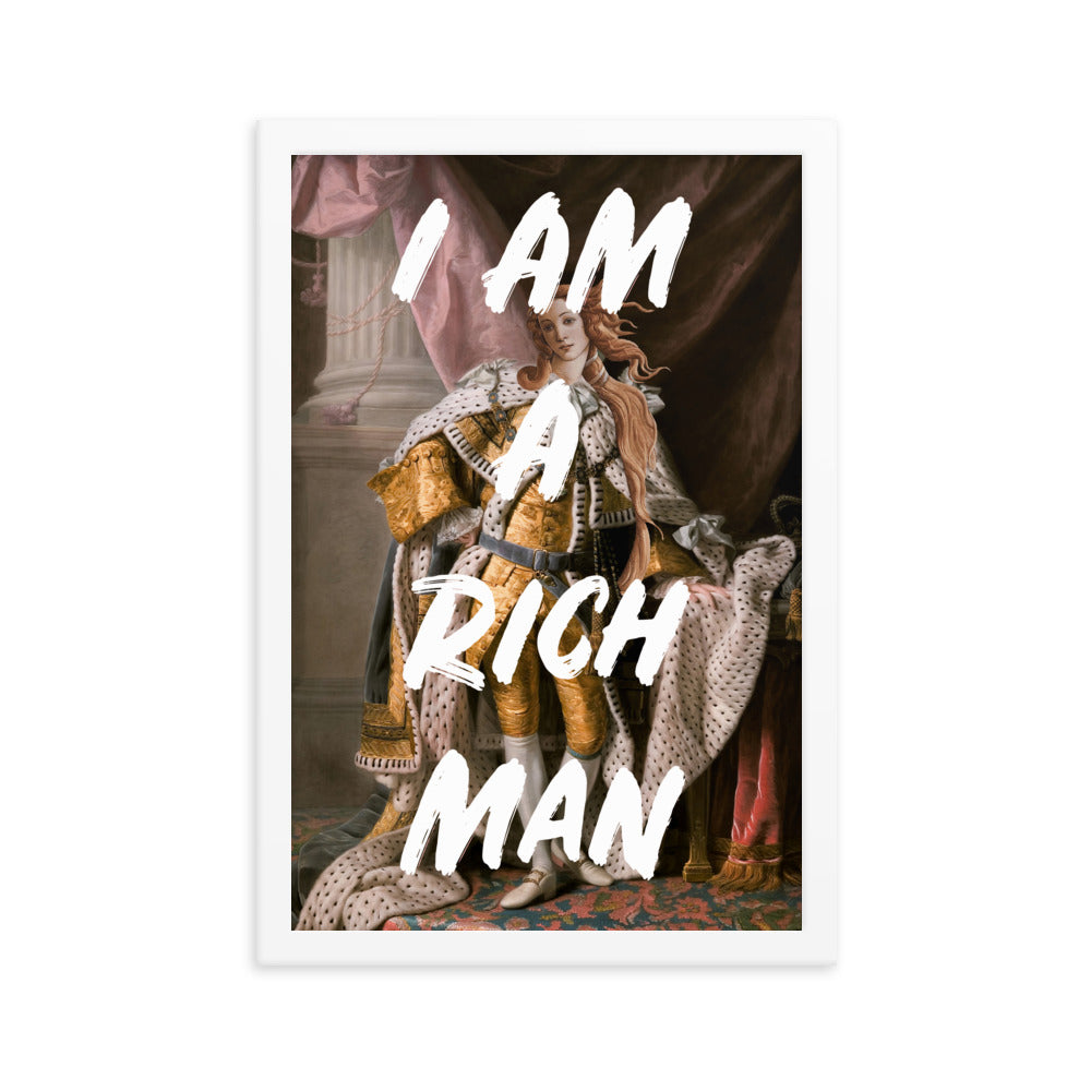Venus Rich Man Altered Art Poster Print