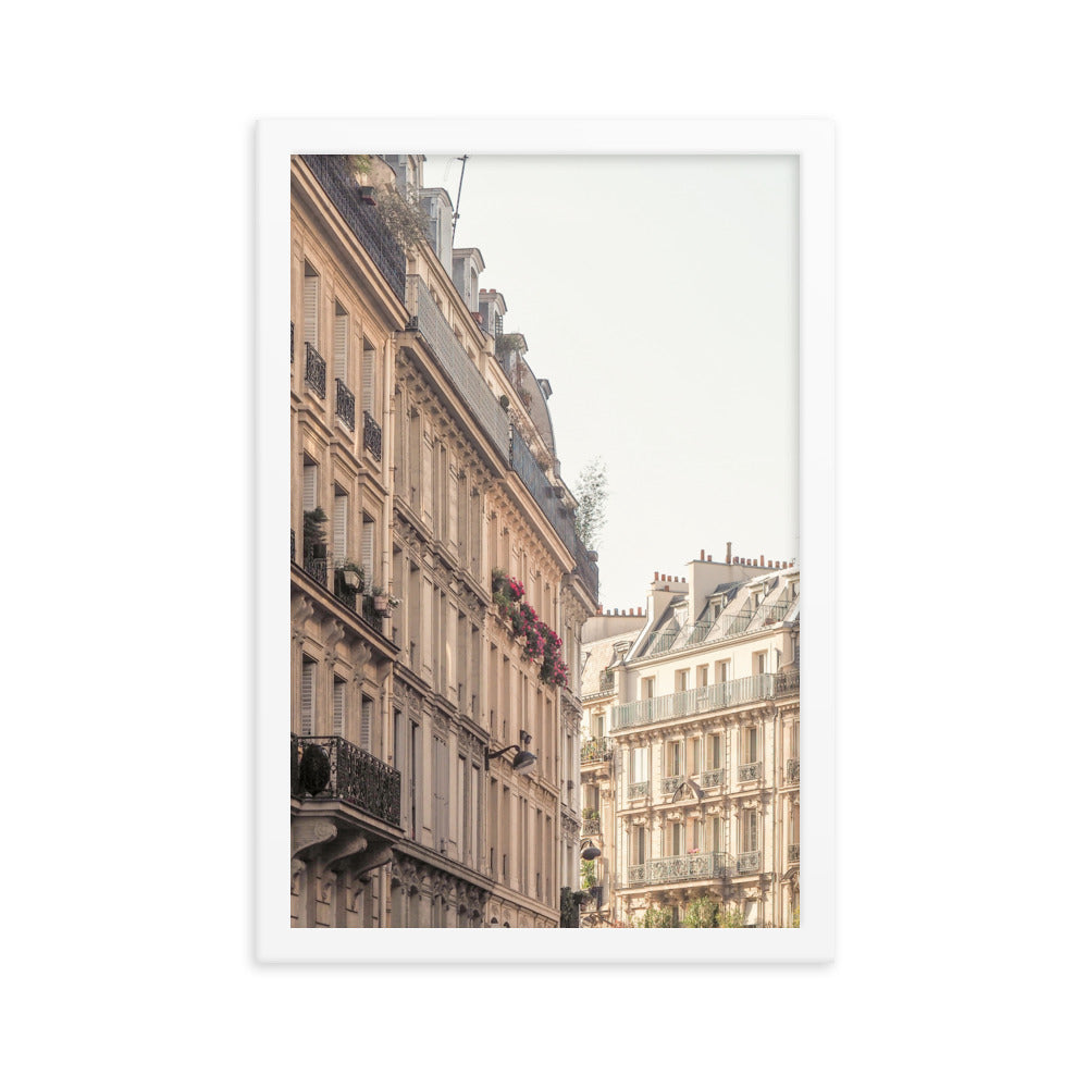 Paris Balcony View Poster