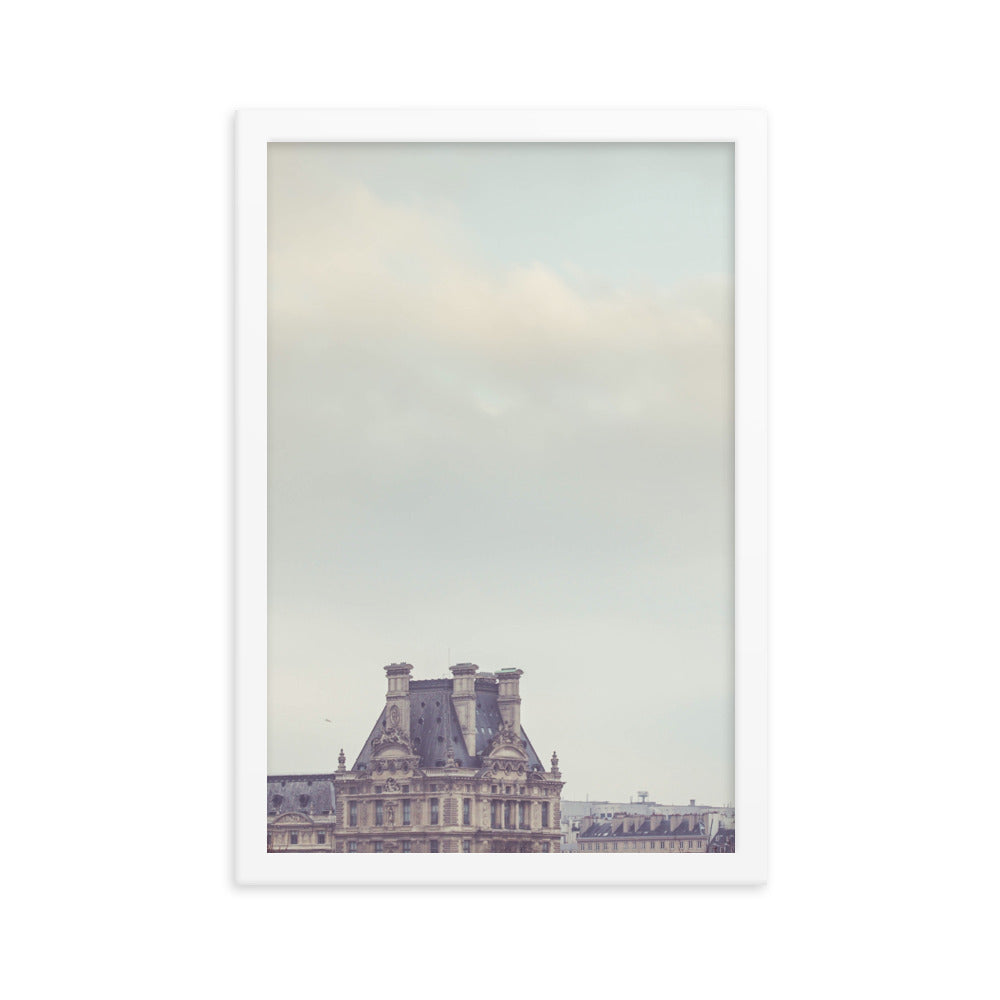 Tuileries Paris Building Poster