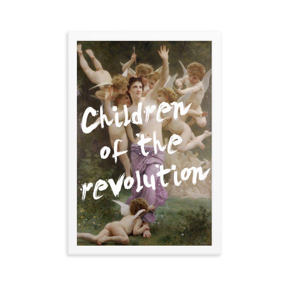 Children of the revolution altered art print