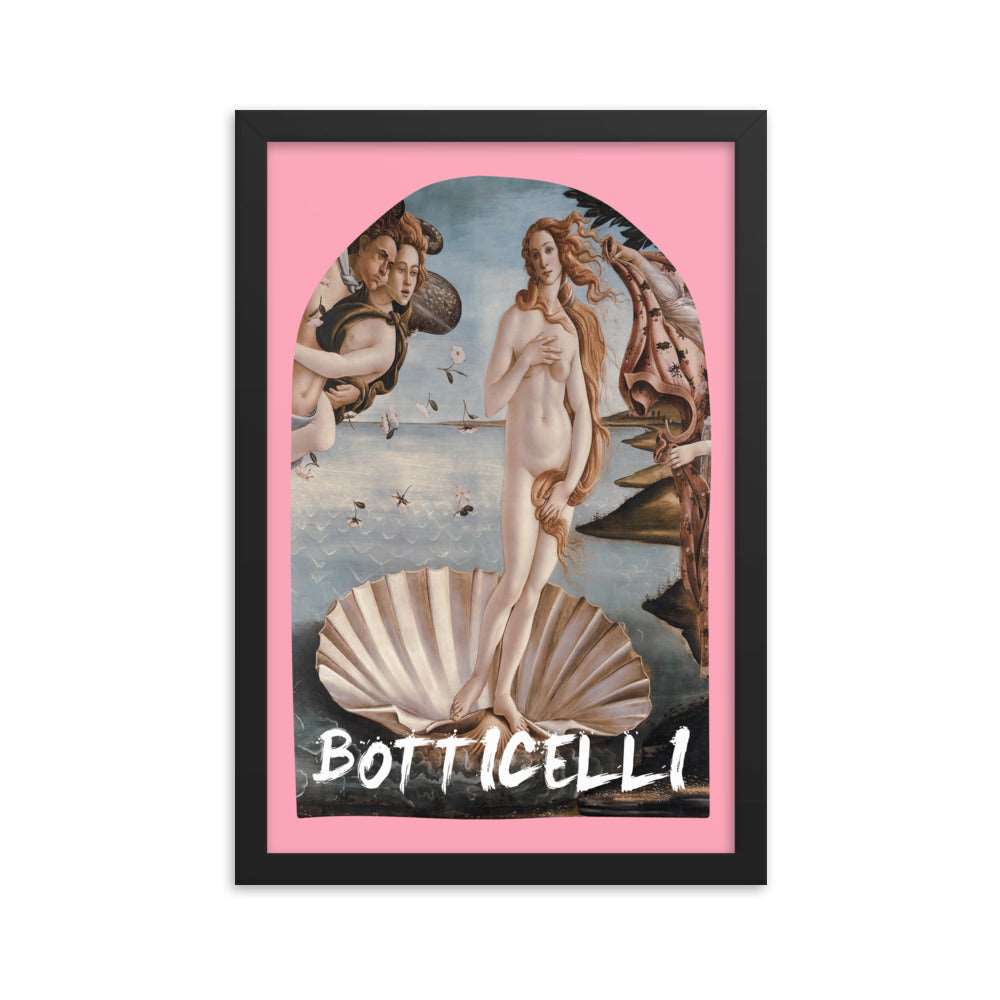 Botticelli Venus Pink Art Poster