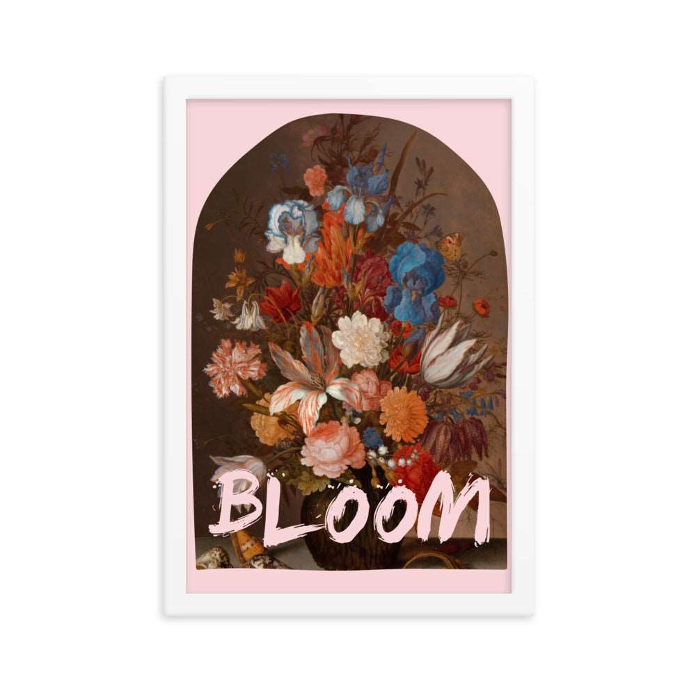 Bloom Altered Art Poster