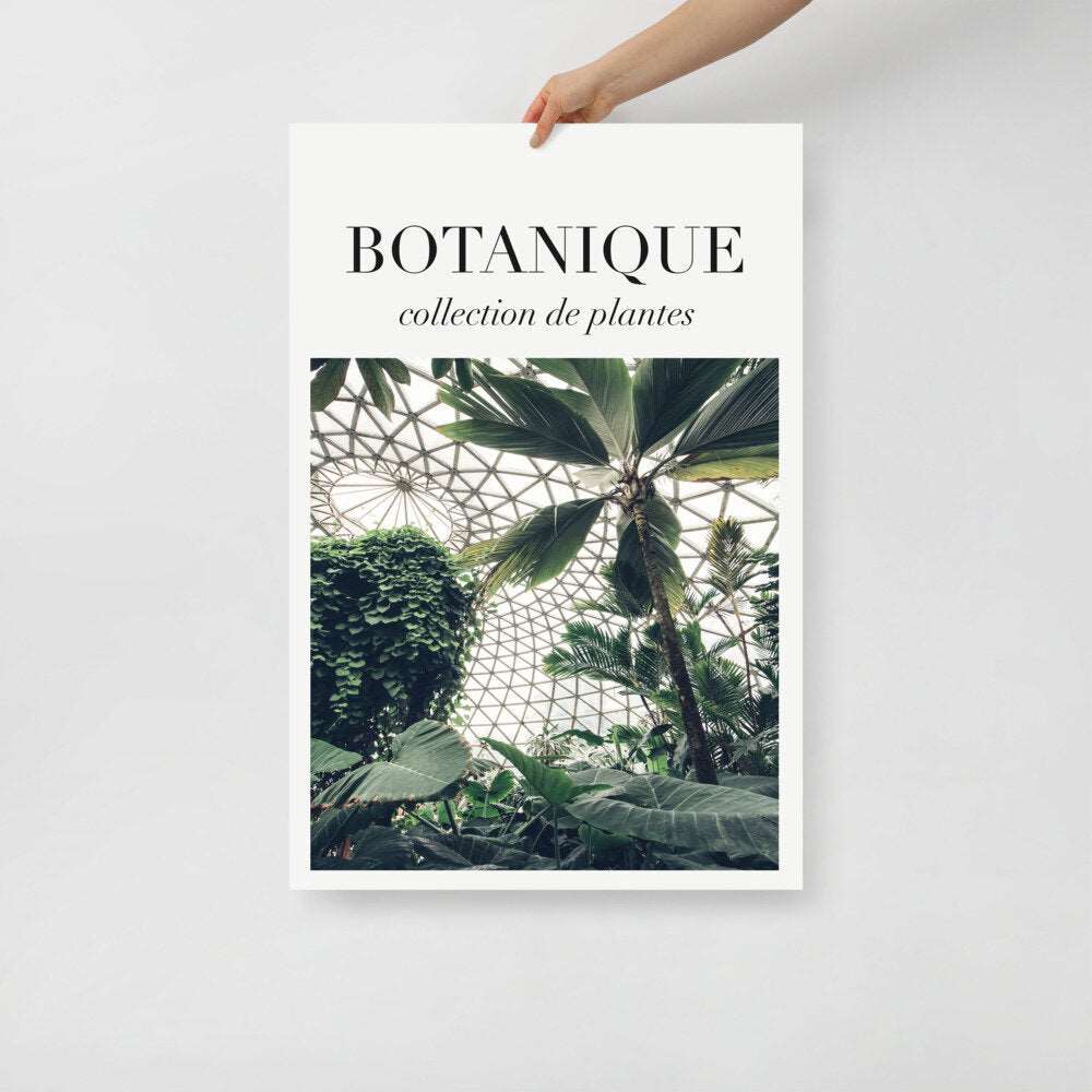 Botanique Botanical Wall Poster